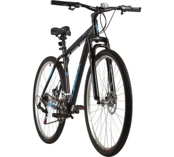Велосипед FOXX 29" ATLANTIC D черный, алюминий, размер 18" 29AHD.ATLAND.18BK2