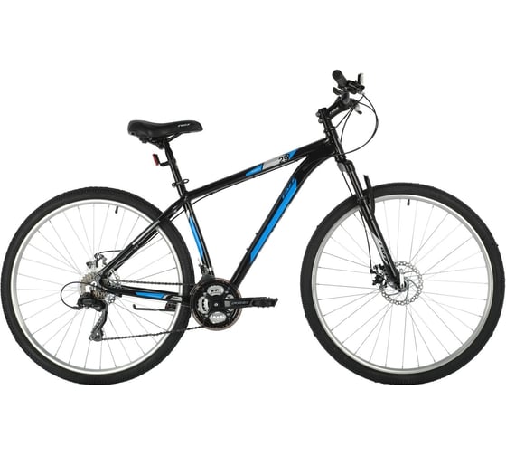 Велосипед FOXX 29" ATLANTIC D черный, алюминий, размер 18" 29AHD.ATLAND.18BK1