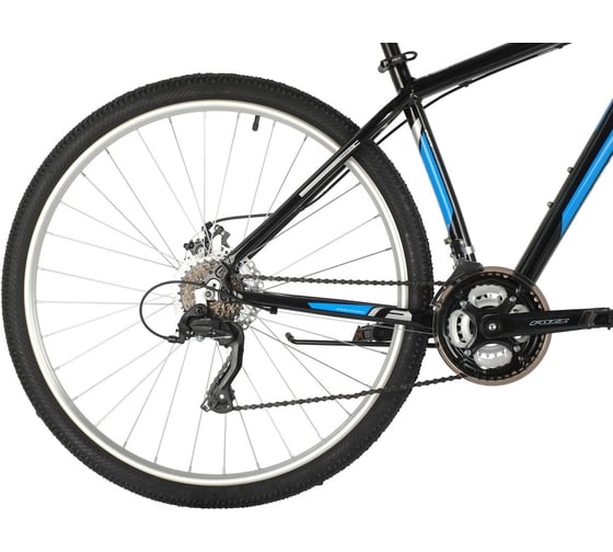 Велосипед FOXX 29" ATLANTIC D черный, алюминий, размер 18" 29AHD.ATLAND.18BK1