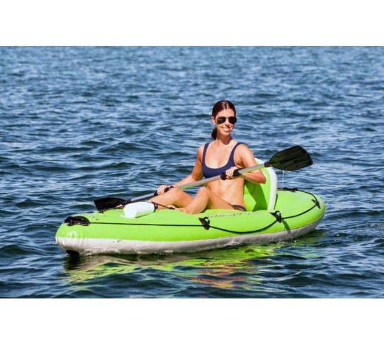 Надувная лодка-каяк Bestway Koracle, 270x100см, весло, насос 65097 BW