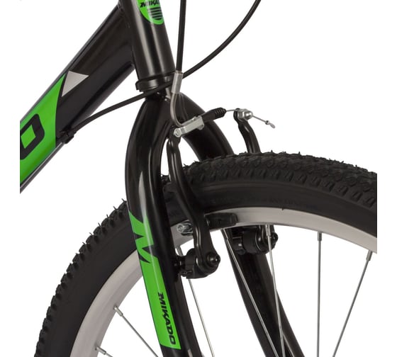 Велосипед MIKADO 26" SPARK 1.0 зеленый, сталь, размер 18" 26SHV.SPARK10.18GN2-