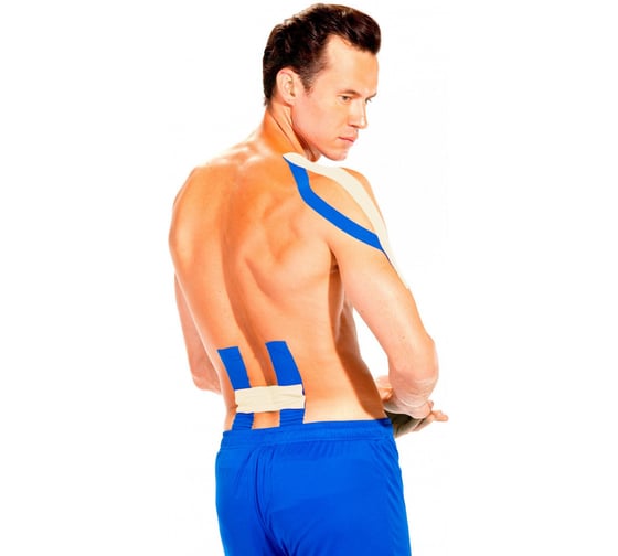 Кинезио тейп BRADEX 5мx5см, бежевая SF 0192