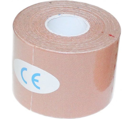Кинезио тейп BRADEX 5мx5см, бежевая SF 0192