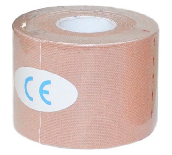 Кинезио тейп BRADEX 5мx5см, бежевая SF 0192