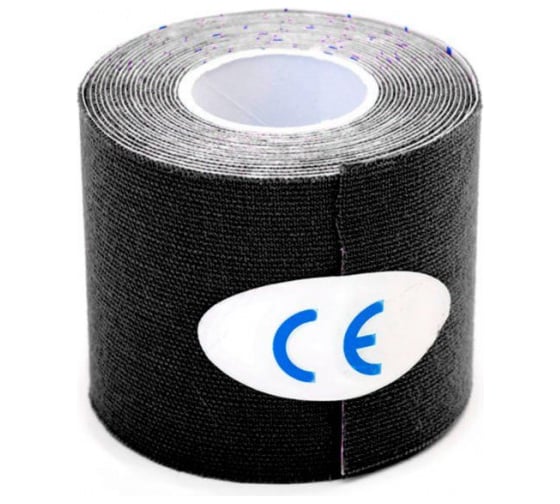 Кинезио тейп BRADEX 5мx5см, черная SF 0190