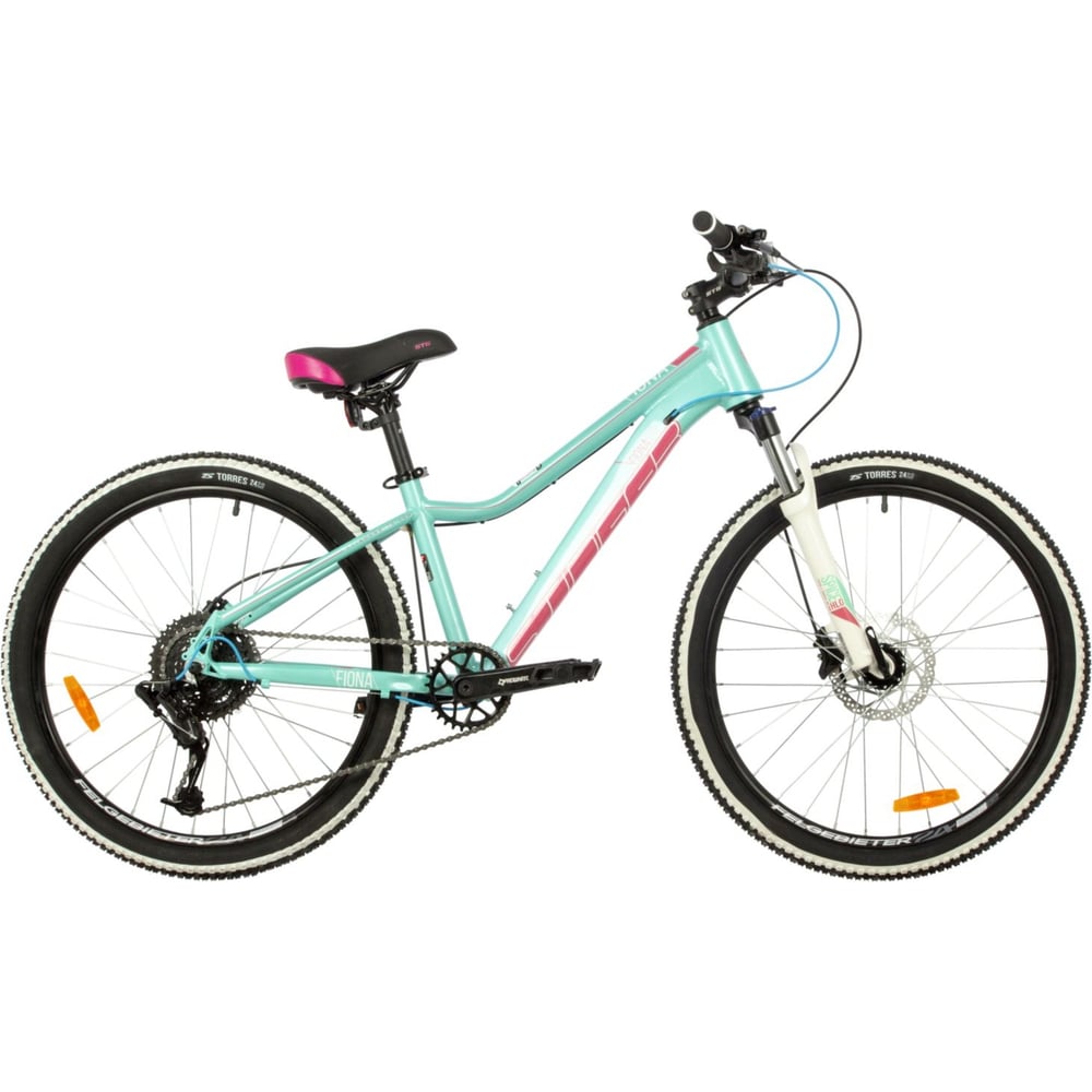 Велосипед STINGER 24" FIONA STD зеленый, алюминий, размер 12" 24AHD ...