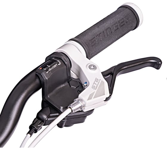 Велосипед STINGER 24" LAGUNA белый, алюминий, размер 14" 24AHV.LAGUNA.14WH2