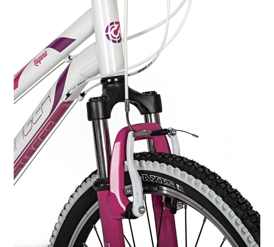 Велосипед STINGER 24" LAGUNA белый, алюминий, размер 14" 24AHV.LAGUNA.14WH2