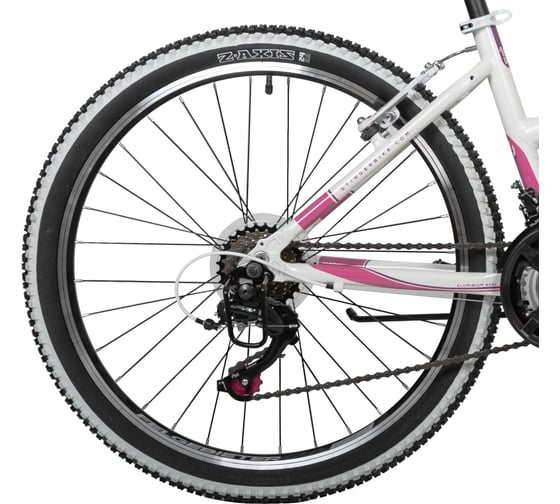 Велосипед STINGER 24" LAGUNA белый, алюминий, размер 14" 24AHV.LAGUNA.14WH2