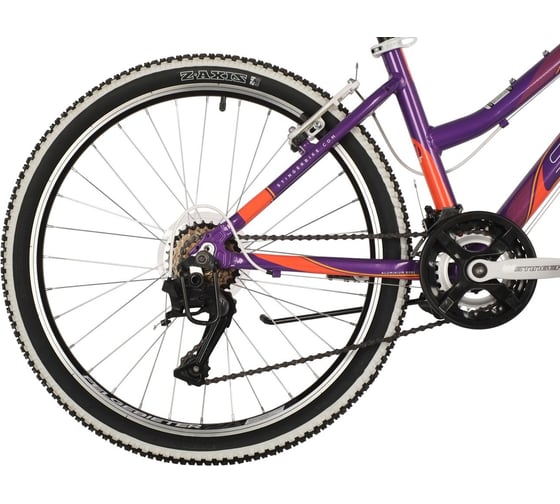 Велосипед STINGER 24" LAGUNA фиолетовый, алюминий, размер 14", MICROSHIFT 24AHV.LAGUNA.14VT10
