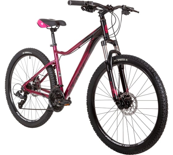 Велосипед STINGER 26" LAGUNA EVO SE красный, алюминий, размер 17" 26AHD.LAGUEVO.17RD22