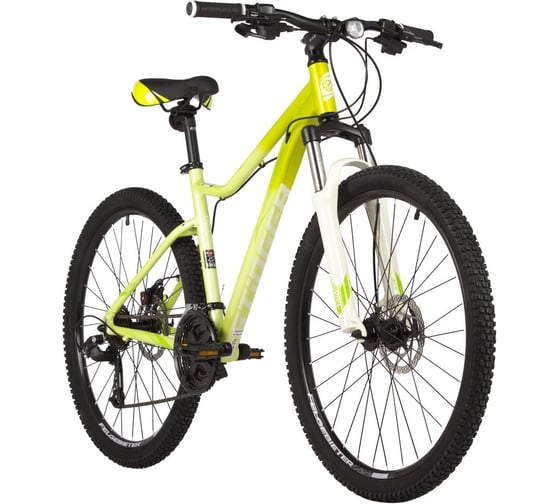 Велосипед STINGER 26" LAGUNA EVO SE зеленый, алюминий, размер 17" 26AHD.LAGUEVO.17GN22