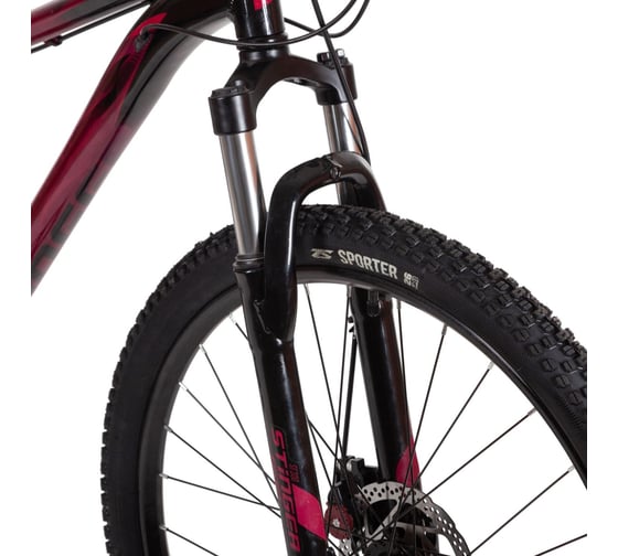 Велосипед STINGER 26" LAGUNA EVO SE красный, алюминий, размер 15" 26AHD.LAGUEVO.15RD22