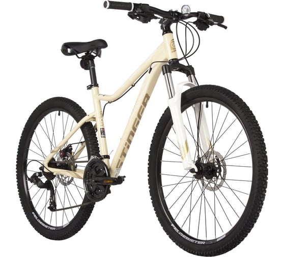 Велосипед STINGER 26" LAGUNA EVO SE бежевый, алюминий, размер 15" 26AHD.LAGUEVO.15BG22