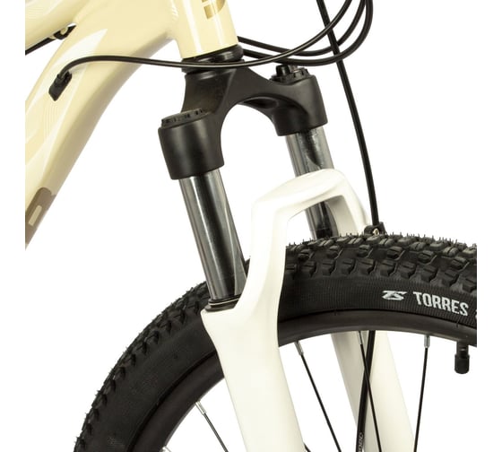 Велосипед STINGER 27.5" LAGUNA EVO SE бежевый, алюминий, размер 17" 27AHD.LAGUEVO.17BG22