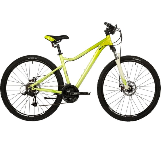 Велосипед STINGER 27.5" LAGUNA EVO SE зеленый, алюминий, размер 19" 27AHD.LAGUEVO.19GN22