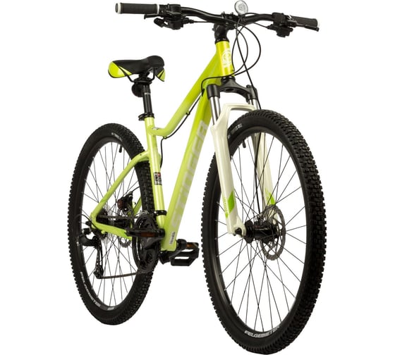Велосипед STINGER 27.5" LAGUNA EVO SE зеленый, алюминий, размер 17" 27AHD.LAGUEVO.17GN22
