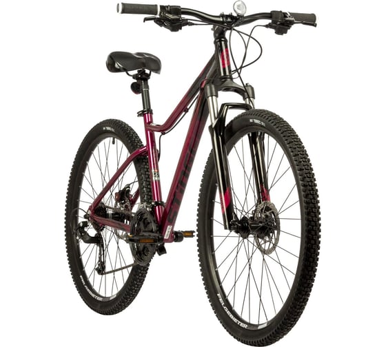 Велосипед STINGER 27.5" LAGUNA EVO SE красный, алюминий, размер 19" 27AHD.LAGUEVO.19RD22