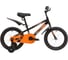 Велосипед NOVATRACK JUSTER 16", черный, тормоз нож, пласт крылья, полная защита цепи 165JUSTER.BK20 1