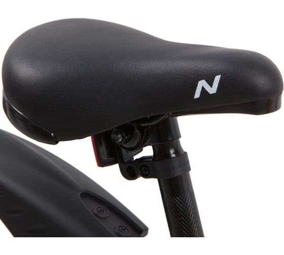 Велосипед NOVATRACK JUSTER 16", оранжевый, тормоз нож, пласт крылья, полная защита цепи 165JUSTER.OR23