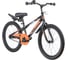 Велосипед NOVATRACK JUSTER 20", черный, тормоз ножной, защита А-тип, пластиковые крылья 205JUSTER.BK23 2