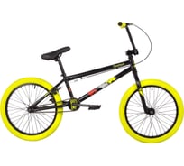 Велосипед NOVATRACK WOLF диаметр колес 20", сталь, размер рамы 10, черный, U-BRAKE 20BMX.WOLF.BK23