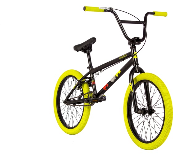 Велосипед NOVATRACK WOLF диаметр колес 20", сталь, размер рамы 10, черный, U-BRAKE 20BMX.WOLF.BK23