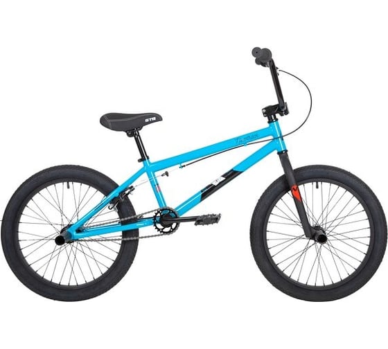 Велосипед NOVATRACK BMX WOLF диаметр колес 20", синий, сталь , рама 10" 20BMX.WOLF.BL22