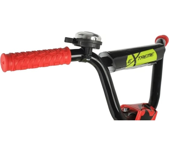 Велосипед NOVATRACK EXTREME диаметр колес 18", зеленый, сталь, тормоз нож, короткие крылья 183EXTREME.GN21