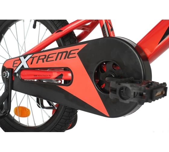 Велосипед NOVATRACK EXTREME диаметр колес 18", красный, сталь, тормоз ножной 183EXTREME.RD21