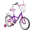 Велосипед NOVATRACK LITTLE GIRLZZ диаметр колес 20", фиолетовый 207GIRLZZ.VL23 2