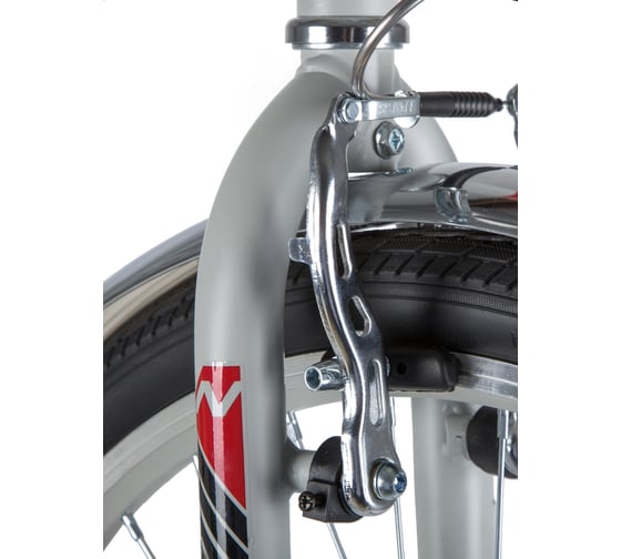 Складной велосипед NOVATRACK TG диаметр колес 24", серый 24FTG1V.GR20