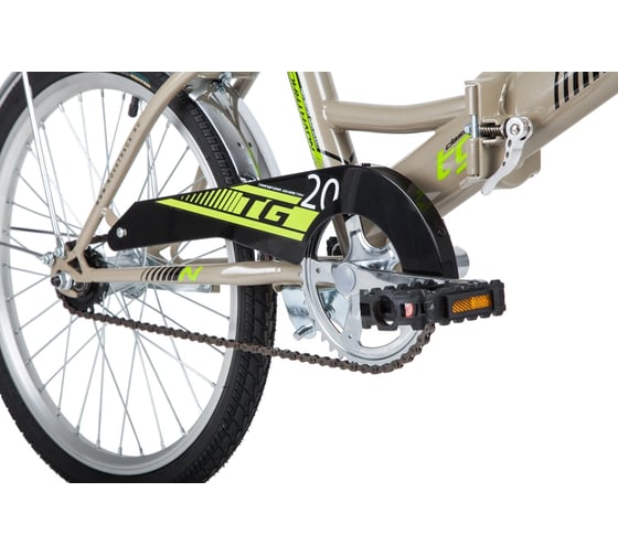 Велосипед NOVATRACK TG30 диаметр колес 20", складной, серый 20FTG301.GR20