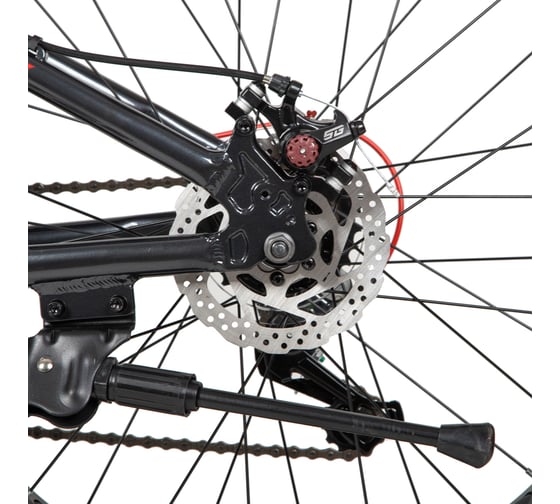 Велосипед NOVATRACK FATBIKE SUV диаметр колес 24", рама 13, графитовый, 7-скоростей, TY200/TS38 24AHD.SUV.13GR22