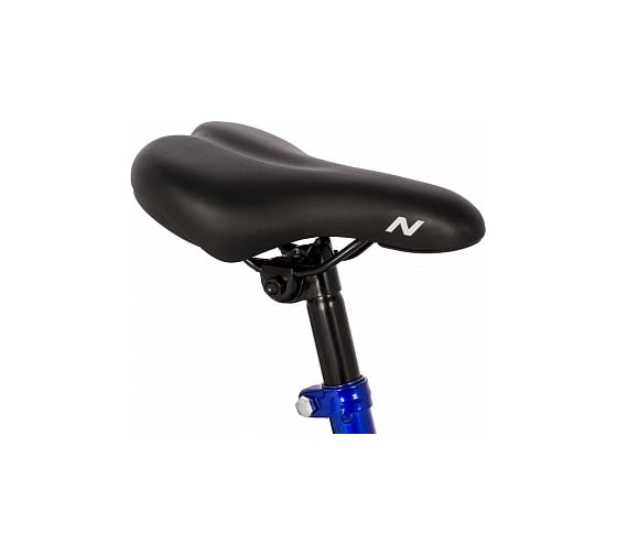 Велосипед NOVATRACK 20" WIND синий, защита цепи А-тип, задние ножные тормоза, крылья, багажник 203WIND.BL22