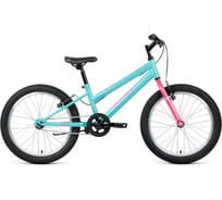 Велосипед ALTAIR MTB HT 20 low размер рамы 10.5, 2019-2020, светло-зеленый/серый RBKT01N01005