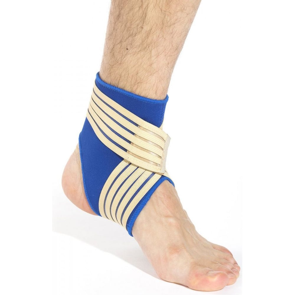 Суппорт голеностопа с дополнительной фиксацией BRADEX, универсальный ...