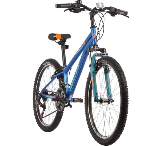 Велосипед NOVATRACK ACTION диаметр колес 24", синий, стальная рама 11", 18 скоростей 24SH18MV.ACTION.11BL22