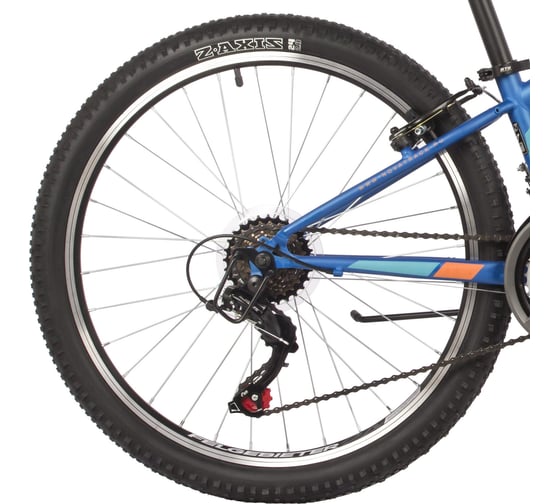 Велосипед NOVATRACK ACTION диаметр колес 24", синий, стальная рама 11", 18 скоростей 24SH18MV.ACTION.11BL22