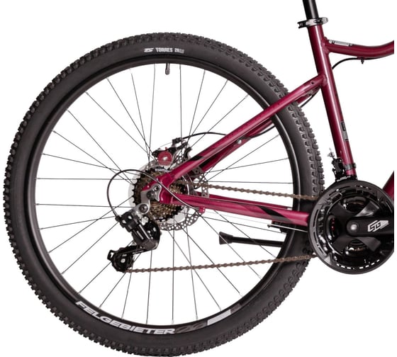 Велосипед STINGER 26" LAGUNA EVO красный, алюминий, размер 15" 26AHD.LAGUEVO.15RD3