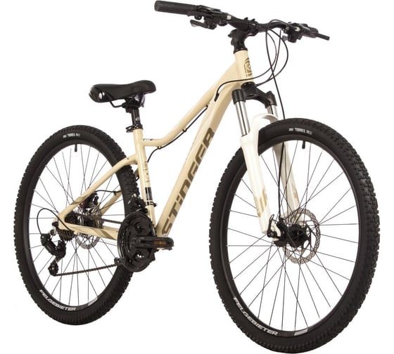 Велосипед STINGER 26" LAGUNA EVO бежевый, алюминий, размер 15" 26AHD.LAGUEVO.15BG3