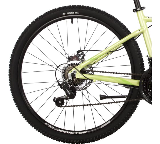 Велосипед STINGER 26" LAGUNA EVO зеленый, алюминий, размер 17" 26AHD.LAGUEVO.17GN3