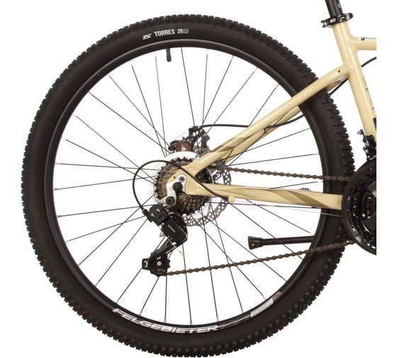 Велосипед STINGER 26" LAGUNA EVO бежевый, алюминий, размер 17" 26AHD.LAGUEVO.17BG3