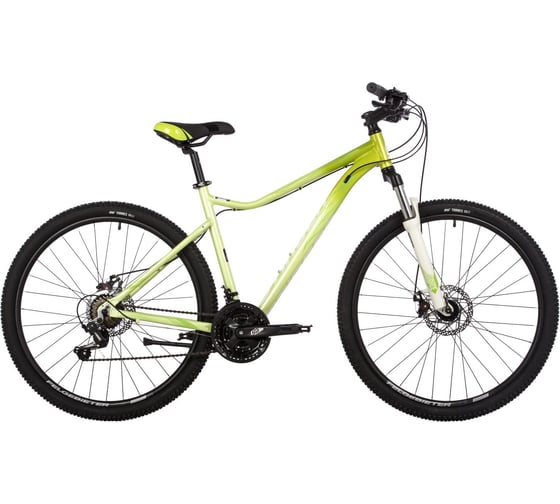 Велосипед STINGER 27.5" LAGUNA EVO зеленый, алюминий, размер 17" 27AHD.LAGUEVO.17GN3