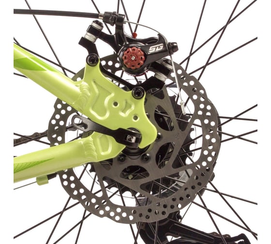 Велосипед STINGER 27.5" LAGUNA EVO зеленый, алюминий, размер 17" 27AHD.LAGUEVO.17GN3