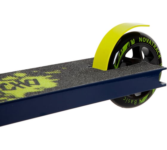 Самокат NOVATRACK PSYCHO BL, PU колеса, 110 мм, с алюминиевым ободом, жесткость PU 88A 110A.PSYCHO.VT21