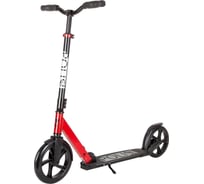 Самокат для детей NOVATRACK POLIS PRO алюминий, складной с помощью кнопки на раме, эргономичный Y-ру 230.POLIS.RD22