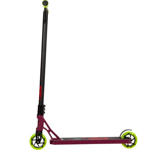 Самокат NOVATRACK PSYCHO BL, PU колеса 110 мм, с алюминиевым ободом, жесткость PU 88A 110A.PSYCHO.BT21