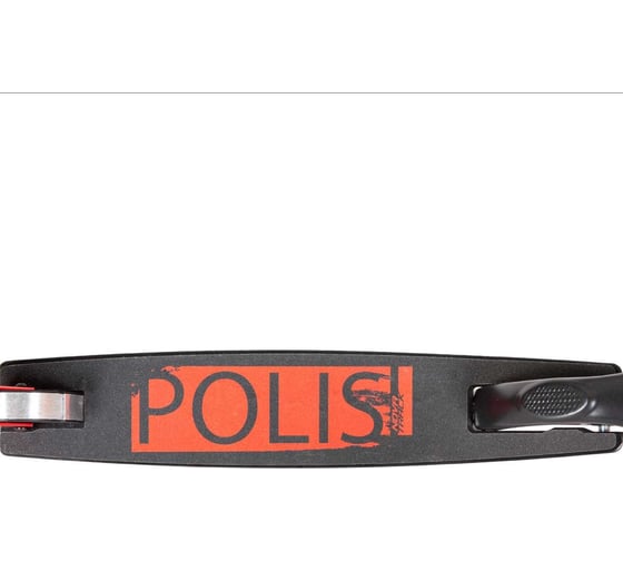 Самокат для детей NOVATRACK POLIS PRO алюминий, складной с помощью кнопки на раме, эргономичный Y-ру 200.POLIS.RD22