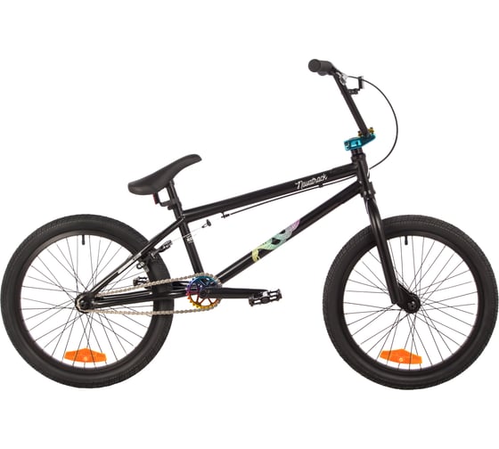 Велосипед NOVATRACK диаметр колес 20", BMX REPLAY черный, сталь Cr-Mo, рама 10" 20BMX.REPLAY.BK23